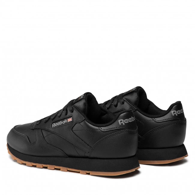 Chaussures De Sport Chaussures Reebok - Cl Lthr 49804 Black/Gum Noir 3 Chaussures De Sport Chaussures Reebok - Cl Lthr 49804 Black/Gum Noir – Image 3