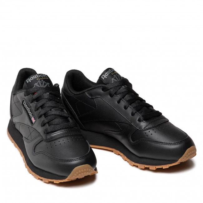 Chaussures De Sport Chaussures Reebok - Cl Lthr 49804 Black/Gum Noir 5 Chaussures De Sport Chaussures Reebok - Cl Lthr 49804 Black/Gum Noir – Image 5