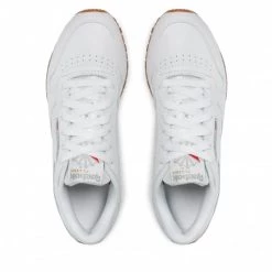 Chaussures De Sport Chaussures Reebok - Cl Lthr 49803 White/Gum Blanc 11 Chaussures De Sport Chaussures Reebok - Cl Lthr 49803 White/Gum Blanc -Reebok Classic Soldes 0000198760878 7 mf 07