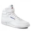Unisexe Chaussures Reebok - Ex-O-Fit Hi 3477 White Int Blanc
