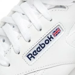 Unisexe Chaussures Reebok - Ex-O-Fit Hi 3477 White Int Blanc -Reebok Classic Soldes 0000198761486 reebok 3477 white int anp 06 1