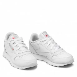 Chaussures De Sport Chaussures Reebok - Classic Leather 50172 White Blanc -Reebok Classic Soldes 0000199174155 8 mf 08