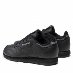 Chaussures De Sport Chaussures Reebok - Classic Leather 50170 Black Noir -Reebok Classic Soldes 0000199174193 2