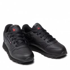 Chaussures De Sport Chaussures Reebok - Classic Leather 50170 Black Noir -Reebok Classic Soldes 0000199174193 8