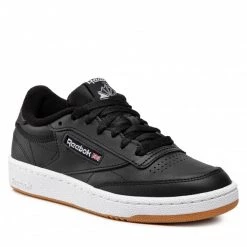 Unisexe Chaussures Reebok - Club C 85 AR0458 Black/White/Gum Noir