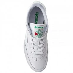 Unisexe Chaussures Reebok - Club C 85 AR0456 White/Green Blanc -Reebok Classic Soldes 0000199508509 7 anp