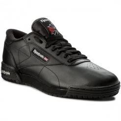 Unisexe Chaussures Reebok - Exofit Lo Clean Logo Int AR3168 Int Black/Silver Noir