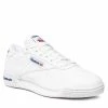 Unisexe Chaussures Reebok - Exofit Lo Clean Logo Int AR3169 Int White/Royal Blue Blanc