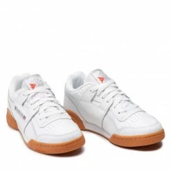 Chaussures De Sport Chaussures Reebok - Workout Plus CN2126 White/Carbon/Red/Royal Blanc -Reebok Classic Soldes 0000200438788 8 mf 08
