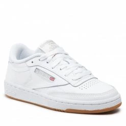 Chaussures De Sport Chaussures Reebok - Club C 85 BS7686 White/Light Grey/Gum Blanc