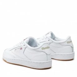 Chaussures De Sport Chaussures Reebok - Club C 85 BS7686 White/Light Grey/Gum Blanc -Reebok Classic Soldes 0000200446349 kt 2 1