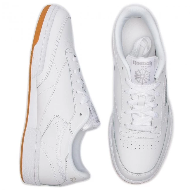 Unisexe Chaussures Reebok - Club C CN5646 White/Gum Int Blanc 5 Unisexe Chaussures Reebok - Club C CN5646 White/Gum Int Blanc – Image 5