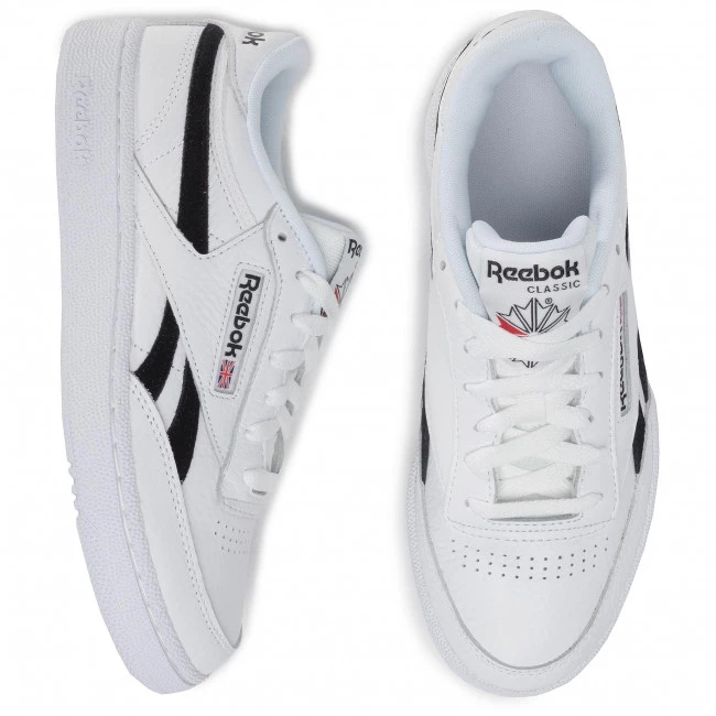 Chaussures De Sport Chaussures Reebok - Club C Revenge Mu EG9270 White/Black/None Blanc 5 Chaussures De Sport Chaussures Reebok - Club C Revenge Mu EG9270 White/Black/None Blanc – Image 5