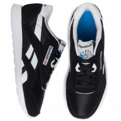 Chaussures De Sport Chaussures Reebok - Cl Nylon FV1592 Black/White/None Noir -Reebok Classic Soldes 0000206702654 04 mn