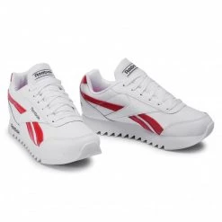 Unisexe Chaussures Reebok - Royal Cljod 2 Plat FV1306 White/Conavy/Vecred Blanc -Reebok Classic Soldes 0000206903228 04 rz