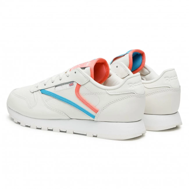 Chaussures De Sport Chaussures Reebok - Cl Lthr FX3003 Ftwwht/Carbon/Vecred Beige 3 Chaussures De Sport Chaussures Reebok - Cl Lthr FX3003 Ftwwht/Carbon/Vecred Beige – Image 3