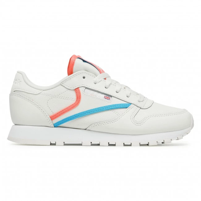 Chaussures De Sport Chaussures Reebok - Cl Lthr FX3003 Ftwwht/Carbon/Vecred Beige 2 Chaussures De Sport Chaussures Reebok - Cl Lthr FX3003 Ftwwht/Carbon/Vecred Beige – Image 2