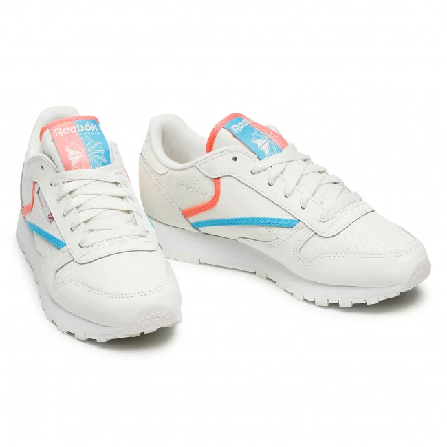 Chaussures De Sport Chaussures Reebok - Cl Lthr FX3003 Ftwwht/Carbon/Vecred Beige 5 Chaussures De Sport Chaussures Reebok - Cl Lthr FX3003 Ftwwht/Carbon/Vecred Beige – Image 5