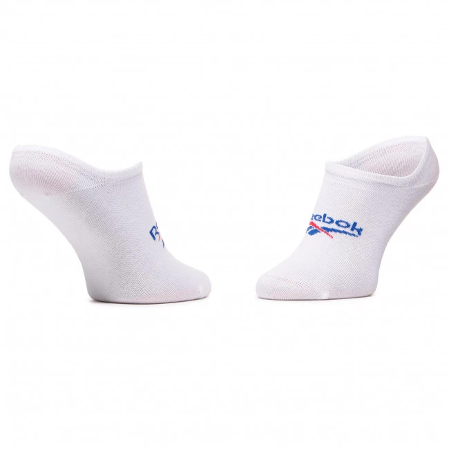 Accessoires Lot De 3 Paires De Socquettes Unisexe Reebok - Cl Fo Invisible Sock 3P GG6680 White/Vecblu/Vecred Blanc 2 Accessoires Lot De 3 Paires De Socquettes Unisexe Reebok - Cl Fo Invisible Sock 3P GG6680 White/Vecblu/Vecred Blanc – Image 2