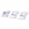 Accessoires Lot De 3 Paires De Socquettes Unisexe Reebok - Cl Fo Invisible Sock 3P GG6680 White/Vecblu/Vecred Blanc