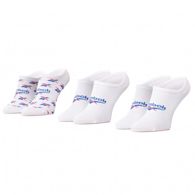 Accessoires Lot De 3 Paires De Socquettes Unisexe Reebok - Cl Fo Invisible Sock 3P GG6680 White/Vecblu/Vecred Blanc 1 Accessoires Lot De 3 Paires De Socquettes Unisexe Reebok - Cl Fo Invisible Sock 3P GG6680 White/Vecblu/Vecred Blanc