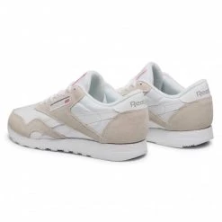 Chaussures De Sport Chaussures Reebok - Cl Nylon FV4507 White/White/Lgtgre Blanc -Reebok Classic Soldes 0000207772601 02 rz