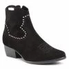 Femme Bottines LES TROPEZIENNES - Astrid 22049 Black Noir