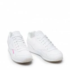 Femme Chaussures Reebok - Royal Cljog 3.0 G57517 Ftwwht/Ftwwht/Silvmt Blanc -Reebok Classic Soldes 0000208112055 08 sw