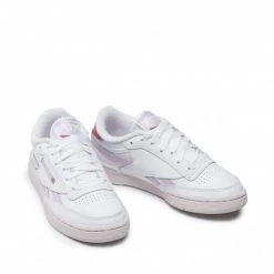Chaussures De Sport Chaussures Reebok - Club C Revenge H686936 Ftwwht/Frober/Bakear Blanc -Reebok Classic Soldes 0000208116886 03 mg