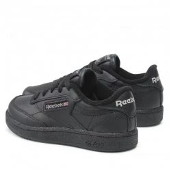 Chaussures De Sport Chaussures Reebok - Club C BS6182 Black/Charcoal Noir -Reebok Classic Soldes 0000208117012 02 rz 1