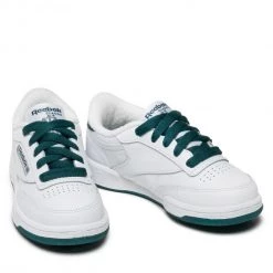 Chaussures De Sport Chaussures Reebok - Club C GV9847 Ftwwht/Ftwwht/Midpin Blanc -Reebok Classic Soldes 0000208363259 08 nc 1