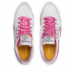 Chaussures De Sport Chaussures Reebok - Cl Lthr S29113 Ftwwht/Frober/Trupnk Blanc, Rose 11 Chaussures De Sport Chaussures Reebok - Cl Lthr S29113 Ftwwht/Frober/Trupnk Blanc, Rose -Reebok Classic Soldes 0000208363327 04 bs kopia 1