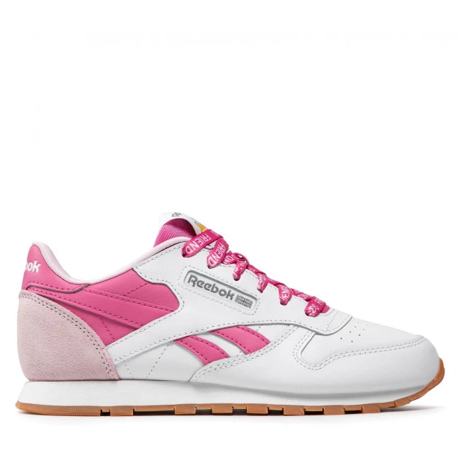 Chaussures De Sport Chaussures Reebok - Cl Lthr S29113 Ftwwht/Frober/Trupnk Blanc, Rose 2 Chaussures De Sport Chaussures Reebok - Cl Lthr S29113 Ftwwht/Frober/Trupnk Blanc, Rose – Image 2