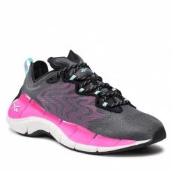 Chaussures De Sport Chaussures Reebok - Zig Kinetica II H05715 Cblack/Atopnk/Pixmin Gris
