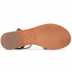 Femme Sandales LES TROPEZIENNES - 27082 Black Noir, Or -Reebok Classic Soldes 0000208477437 02 sw