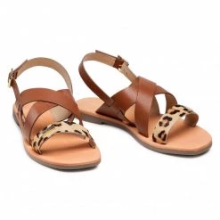 Femme Sandales LES TROPEZIENNES - Daripa C27631 Brown Marron -Reebok Classic Soldes 0000208477543 06 rz
