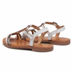 Femme Sandales LES TROPEZIENNES - Bada 19387 White/Silver Blanc -Reebok Classic Soldes 0000208532891 02 rz