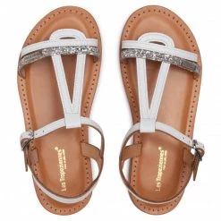 Femme Sandales LES TROPEZIENNES - Bada 19387 White/Silver Blanc -Reebok Classic Soldes 0000208532891 05 rz