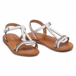 Femme Sandales LES TROPEZIENNES - Bada 19387 White/Silver Blanc -Reebok Classic Soldes 0000208532891 07 rz