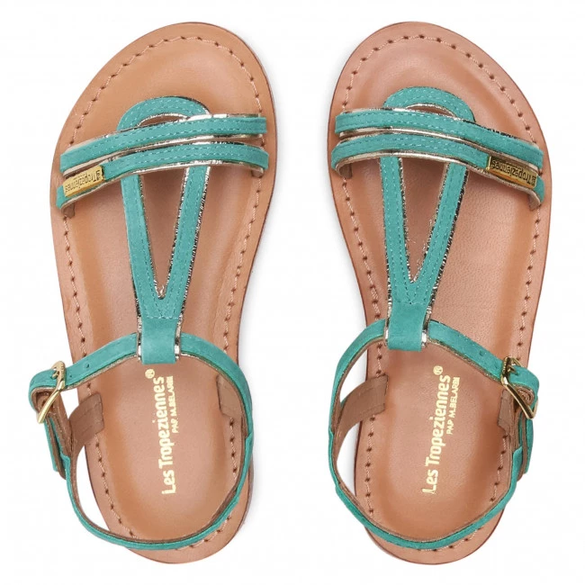 Enfant Sandales Les Tropeziennes - Badabuc 23163 Emeraude Vert 6 Enfant Sandales Les Tropeziennes - Badabuc 23163 Emeraude Vert – Image 6
