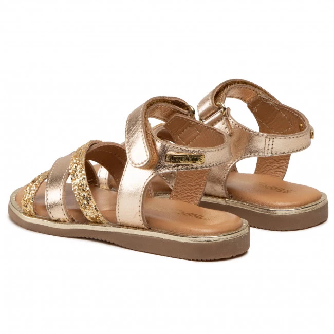 Enfant Sandales LES TROPEZIENNES - Zazo 27006 Or Gold Or 3 Enfant Sandales LES TROPEZIENNES - Zazo 27006 Or Gold Or – Image 3