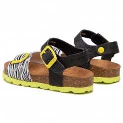 Enfant Sandales LES TROPEZIENNES - Zuka C27283 Black/Yellow Noir -Reebok Classic Soldes 0000208533041 04 nc