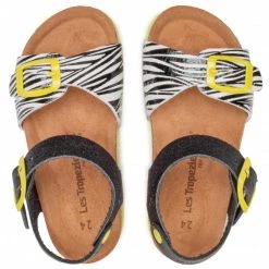 Enfant Sandales LES TROPEZIENNES - Zuka C27283 Black/Yellow Noir -Reebok Classic Soldes 0000208533041 06 nc