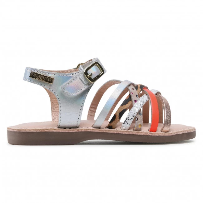 Enfant Sandales Les Tropeziennes - Ilta 27358 Silver/Multi Multicolore, Argent 2 Enfant Sandales Les Tropeziennes - Ilta 27358 Silver/Multi Multicolore, Argent – Image 2