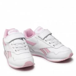 Chaussures De Sport Chaussures Reebok - Royal Cljog 3.0 1V FV1485 White/Ltpink/White Blanc -Reebok Classic Soldes 0000209027624 08 pa