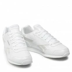 Unisexe Chaussures Reebok - Royal Cl Jog 3.0 GW5233 Ftwwht/Ftwwht/Silvmt Blanc -Reebok Classic Soldes 0000209028164 03 mk