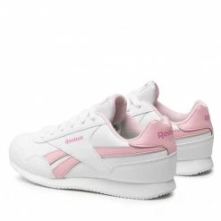 Chaussures De Sport Chaussures Reebok - Royal Cl Jog 3.0 GW5254 Ftwwht/Astpnk/Pnkglw Blanc -Reebok Classic Soldes 0000209028249 02 mk