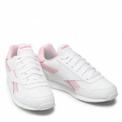 Chaussures De Sport Chaussures Reebok - Royal Cl Jog 3.0 GW5254 Ftwwht/Astpnk/Pnkglw Blanc -Reebok Classic Soldes 0000209028249 08 mk