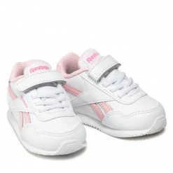 Chaussures De Sport Chaussures Reebok - Royal Cl Jog 3.0 1 GW5267 Ftwwht/Astpnk/Pnkglw Blanc -Reebok Classic Soldes 0000209028317 08 plj