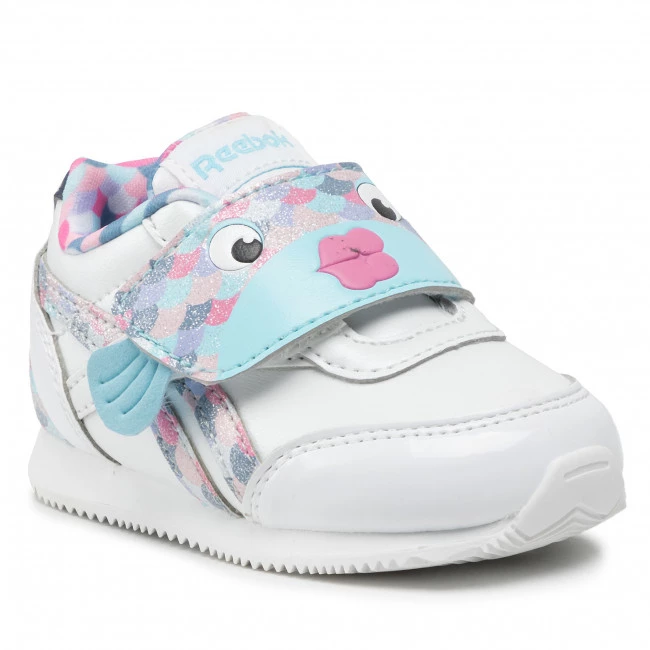 Chaussures De Sport Chaussures Reebok - Royal Cl Jog 2 Kc GW7765 Ftwwht/Dgtblu/Trupnk Blanc 1 Chaussures De Sport Chaussures Reebok - Royal Cl Jog 2 Kc GW7765 Ftwwht/Dgtblu/Trupnk Blanc